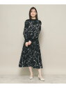 【SALE/30%OFF】【単品でも着まわせる/さらりとした肌触り/軽い/シルエットキレイ】花柄ジャカードセットアップ ITS' DEMO イッツデモ ワンピー...