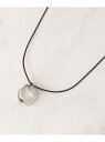 【SALE/40%OFF】メタルツイストワントップコードネックレス SHOO・LA・RUE シューラルー アクセサリー・腕時計 ネックレス ゴールド シルバー【...