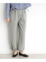 【SALE/30%OFF】スウェットワイドパンツ【洗える】 THE SHOP TK ザ ショップ ティーケー パンツ その他のパンツ グレー【RBA_E】【送料...