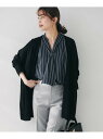 【ゆったり/ロング】シアーカーディガン UNTITLED アンタイトル トップス カーディガン ベージュ ブラウン ブラック【送料無料】[Rakuten Fas...