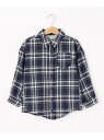 【SALE/20%OFF】【110-140cm/リンク】ダブルガーゼオーバーシャツ SHOO・LA・RUE シューラルー トップス シャツ・ブラウス ホワイト ...