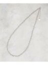 【SALE/50%OFF】アクセントチェーンショートネックレス grove グローブ アクセサリー・腕時計 ネックレス ゴールド シルバー【RBA_E】[Rak...