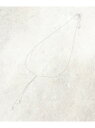 【SALE/30%OFF】パール調*バー ロングネックレス OPAQUE.CLIP オペークドットクリップ アクセサリー・腕時計 ネックレス ゴールド シルバー...