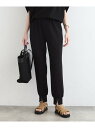 【SALE/60%OFF】【洗える/UVケア/トレンド】ジョグパンツ INDIVI インディヴィ パンツ その他のパンツ ベージュ ブラック レッド【RBA_E...
