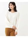 【SALE/50%OFF】【SALE/洗える】ミックスカラーニット Reflect リフレクト トップス ニット イエロー ホワイト レッド【RBA_E】【送料...