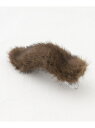 【SALE/10%OFF】フェイクファークリップ Grandedge エスペランサ ヘアアクセサリー その他のヘアアクセサリー ブラウン ホワイト グレー【RB...