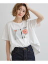 【SALE/31%OFF】【コラボITEM】DILIGENCE PARLOUR フォトフレアTシャツ grove グローブ トップス カットソー・Tシャツ【RB...