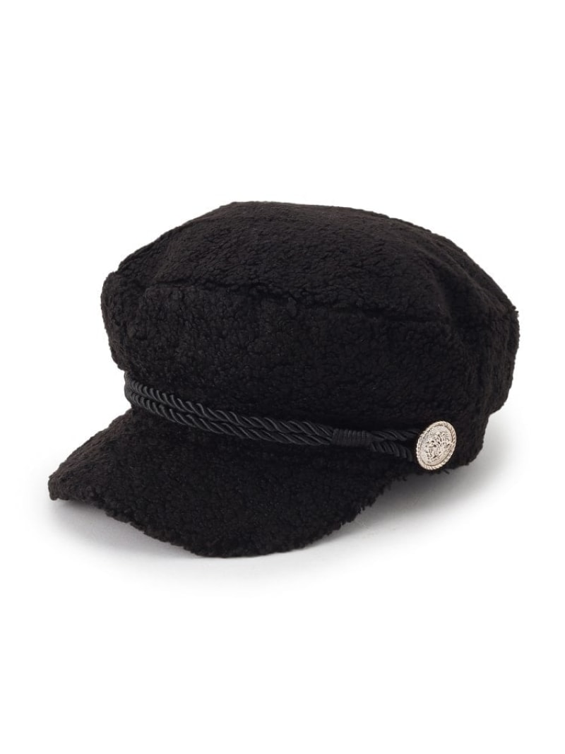 【SALE／30%OFF】ボアマリンキャスケット Grandedge エスペランサ 帽子 その他の帽子 ブラック ホワイト ベージュ【RBA_E】[Rakuten Fashion]