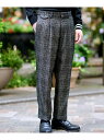 【SALE/50%OFF】【セットアップ可/Safari12月号掲載】ループグレンチェックワイドパンツ DRESSTERIOR ドレステリア パンツ その他のパ...