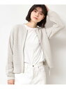 【SALE/50%OFF】【セットアップ可能・洗える】コットンメッシュブルゾン Dessin デッサン ジャケット・アウター ブルゾン・ジャンパー グレー【RB...