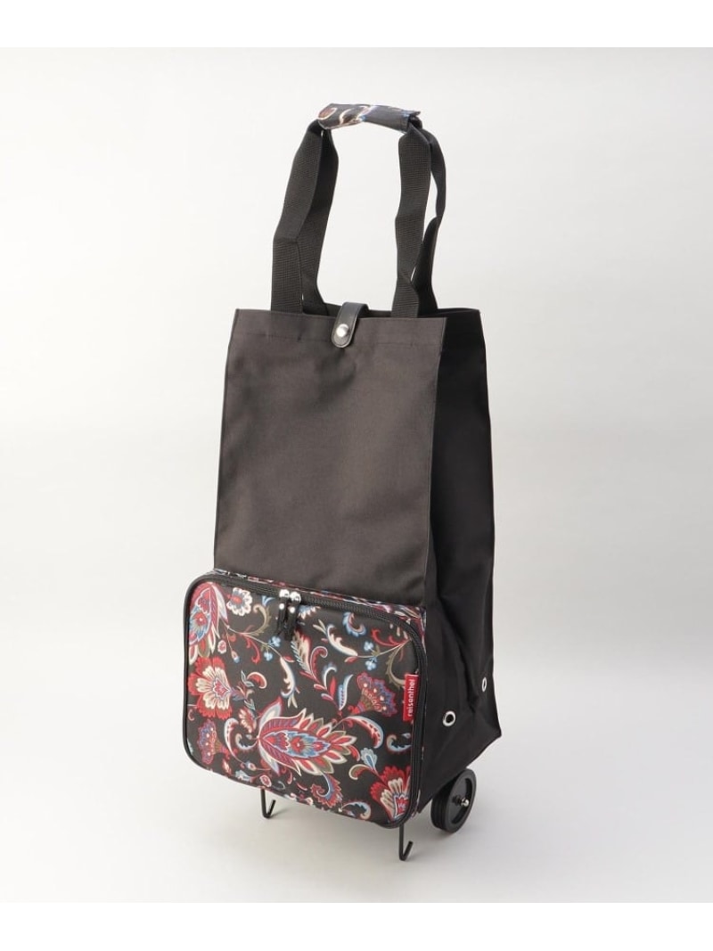 FOLDABLE TROLLEY PAISLEY BLACK ＜reisenthel ラ