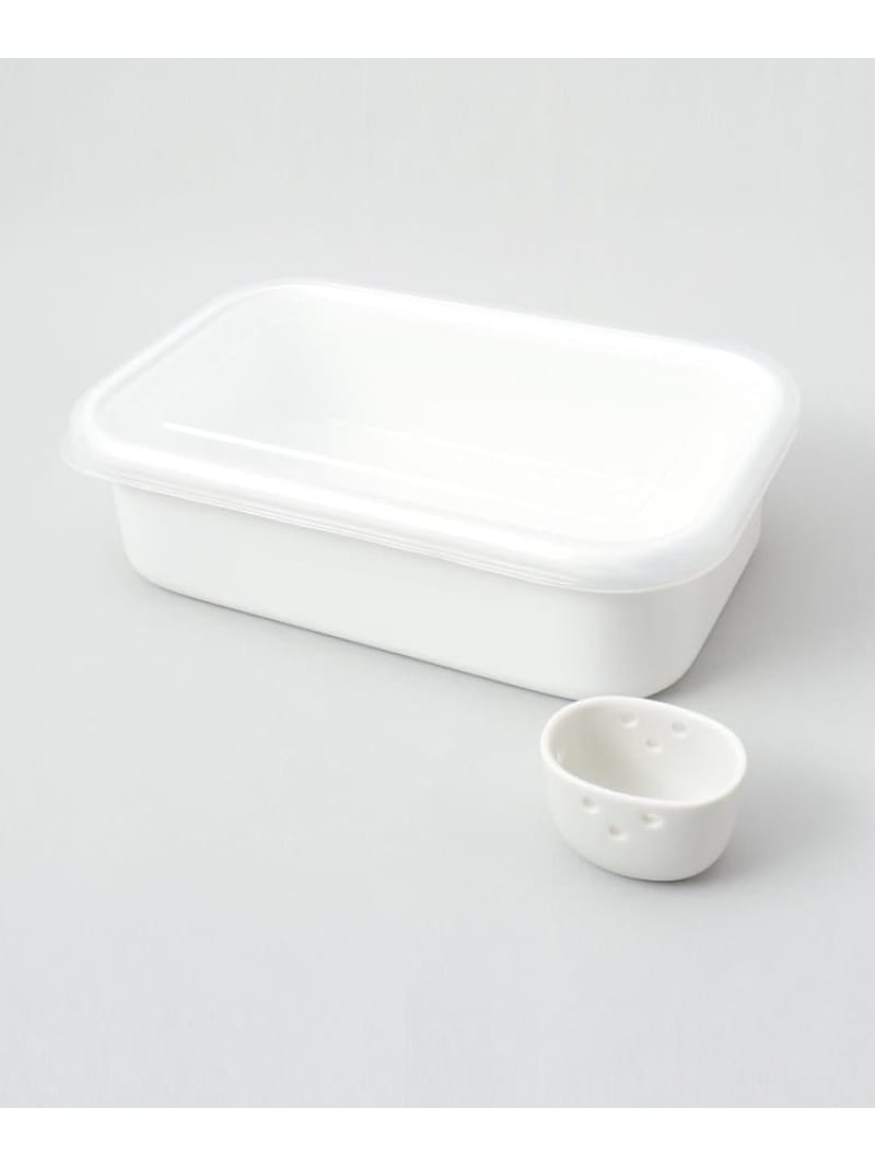 ぬか漬け小町 ホワイト ＜野田琺瑯＞ 212 KITCHEN STORE トゥーワントゥーキッチンストア 食器・調理器..