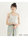 【SALE/10%OFF】【GUNZE】カップ付きキャミ(綿混ベア天) SHOO・LA・RUE シューラルー インナー・ルームウェア その他のインナー・ルームウ...