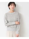 【SALE/50%OFF】【ユニセックス】コットンリネン杢ニット Dessin デッサン トップス ニット ブルー【RBA_E】【送料無料】[Rakuten F...