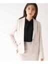 【SALE/30%OFF】セットアップ対応 DELEGANT ポンチジャケット【WEB限定サイズ/洗える】 index インデックス ジャケット・アウター テー...