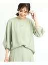 【SALE/50%OFF】【夏SALE/UVカット/接触冷感/セットアップ可能】バックサテンブラウス Reflect リフレクト トップス シャツ・ブラウス ネ...