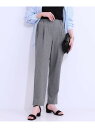 【SALE/25%OFF】【SS-3L/ひんやり/吸水速乾/UV】軽量でさらりと穿ける テーパードパンツ SHOO・LA・RUE シューラルー パンツ その他の...