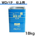 WDパテ 仕上用 18kg 中央ペイント エマルションパテ 内部仕上用 白 ホワイト