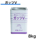 ガッツV 8kg 中央ペイント エマルションパテ 内部用 厚付パテ グレー