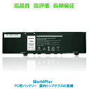 WorldPlus 互換バッテリー デル Dell Insp