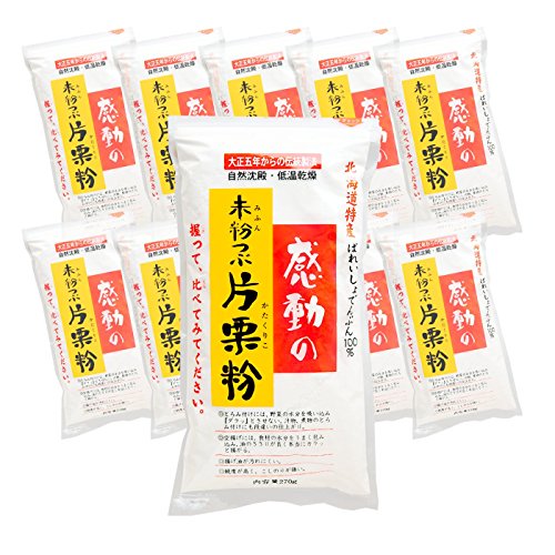 中村食品産業 感動の未粉つぶ片栗粉 270g [10袋入り]