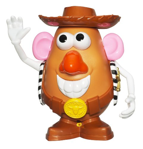 【商品名】トイストーリー3　ウッディポテトヘッド Mr. Potato Head6025【カテゴリー】おもちゃ:人形・ドール【商品説明】トイストーリー3のウッディポテトヘッドです。ウッディの衣装を着けたかっこいいポテトヘッド。帽子やベスト、...