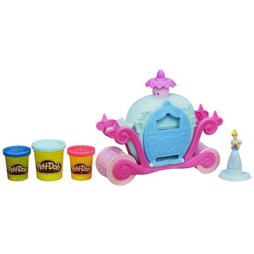 【商品名】【プレイ・ドー】Play-Doh ディズニープリンセス シンデレラの馬車 粘土・おもちゃ【カテゴリー】おもちゃ:ねんど【商品説明】パッケージサイズ：30cm × 23cm × 8cm、重量：約730g 対象年齢3歳以上。 シンデレラと馬車を粘土で綺麗にデザインして楽しめます 粘土は3色 小さいパーツや粘土の誤飲にご注意下さい。