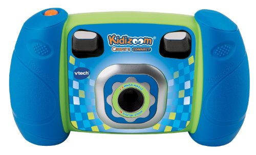 VTech Kidizoom Camera Connect by Vtech ブルー 子供用デジタルカメラ SDメモリー使用可 PC接続可 動画