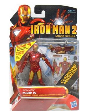 アイアンマン2 3.75インチフィギュア ムービーシリーズ09 アイアンマン マーク4/IRONMAN 2 ACTION FIGURE