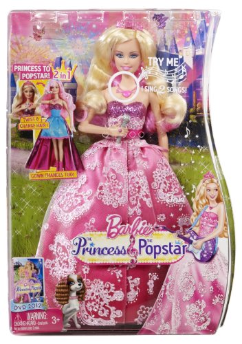 バービーBarbie The Princess and The Popstar Transforming Tori Doll　X3689 2