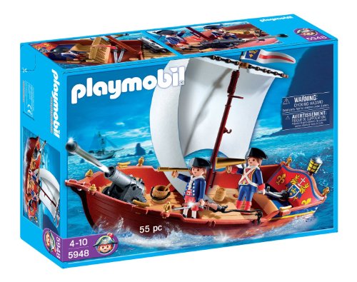 【商品名】Playmobil（プレイモービル） Soldiers Boat 船 戦艦 5948 【カテゴリー】おもちゃ:ブロック【商品説明】米国で大変人気の商品です。米国で大変人気の商品です。
