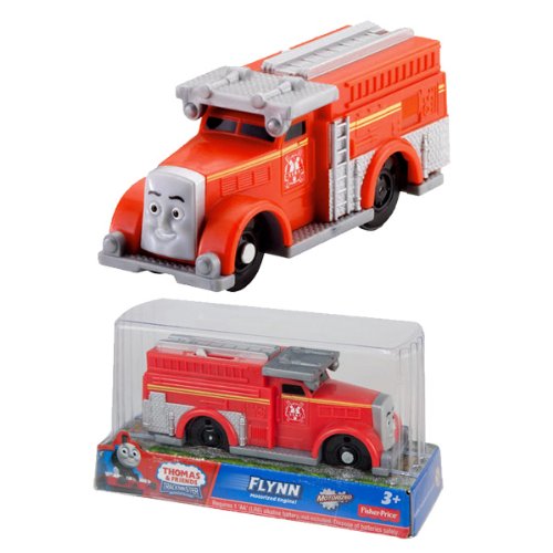 (日本未発売)TRACK MASTER きかんしゃトーマスとなかまたち 特殊消防車フリン1両 FLYNN (Y1995) プラレー