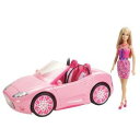 Barbie Glam Convertible and Doll Set - New 2012 Version