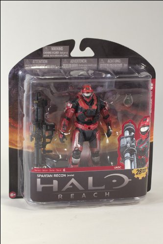 マクファーレントイズ ヘイロー リーチ（HALO REACH）/シリーズ6 Spartan Recon (Team Red) - Walmart/T