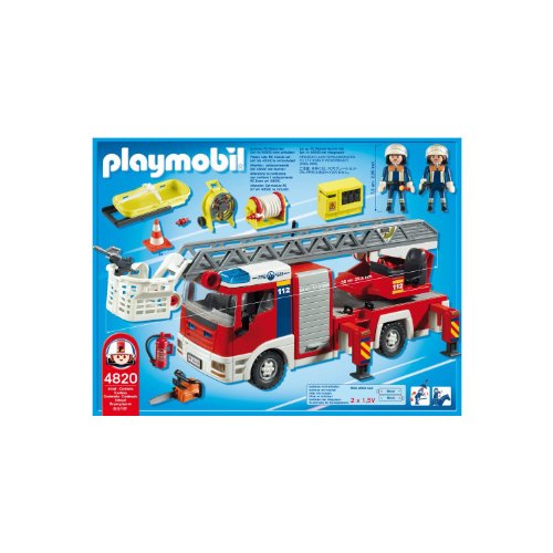 PLAYMOBIL（プレイモービル） はしご消防車 4820 3