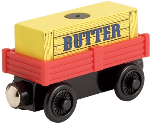 ラーニングカーブ きかんしゃトーマス 木製レール クッキー工場貨車セット 99136