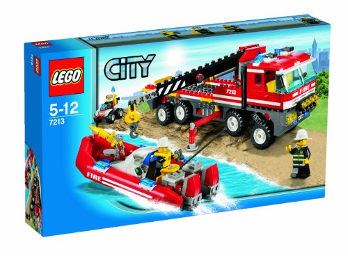 レゴ シティ オフロード消防自動車と消防艇 7213