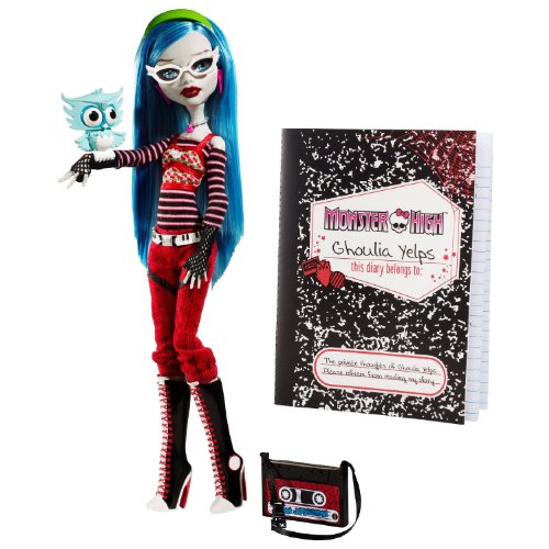 モンスターハイ　Monster High Ghoulia Yelps Doll with Pet Owl Sir Hoots A Lot