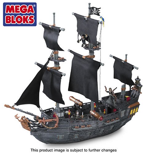 Mega Bloks パイレーツ・オブ・カリビアン ブラックパール号 1017 メガブロック