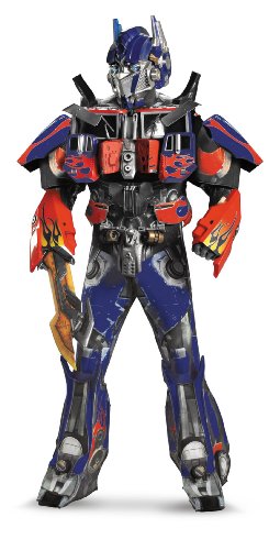 Transformers 3 Dark Of The Moon Movie - Optimus Prime 3D Theatrical W/ Vacuform Adult Costume ࡼ