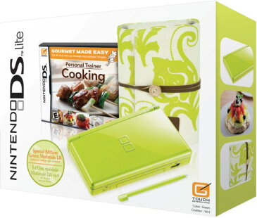 Nintendo DS Lite Green - Spring Bundle w/Personal Trainer: Cooking(輸入版:北米)