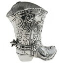 【商品名】高級 ワインクーラー アルミ Cowboy Boot Wine Bottle Holder カウボーイブーツ ワインボトル ホルダー 【カテゴリー】ホーム:ワインラック・ホルダー【商品説明】・日本未発売品・ウェスタンブーツを再現した個性的でユニークな高級ワインクーラー。ギフトやプレゼントにも喜ばれます！ワインクーラーとしてもピッチャーとしても使用できます！メーカー推奨のプレミアムアルミニウム合金で製造されているので抜群にワインを冷やしてくれます。アルミニウム合金を研磨して製造されているので、インテリアとしてもゴージャス感があります。ご家庭でも飲食店でもご使用できるクオリティの高さがあります。※下部の幅サイズ等はボトルを差している画像を参考にしてください。ワインクーラーとしてもピッチャーとしても使用できるのでパーティーやイベントなどにもピッタリです。容量：1．4L 素材がアルミニウム合金なので通常のワインホルダーよりもワインボトルを冷やすことができます。 実在のカウボーイブーツのデティールを再現。 プレミアムアルミニウム合金を研磨して製造した事で、インテリアとしても抜群のゴージャス感・高級感があるので祝い事やプレゼントにも喜ばれます！ ☆交渉の神様☆が日本での販売許可を取得した日本未発売商品になり責任を持ってお届けいたします。