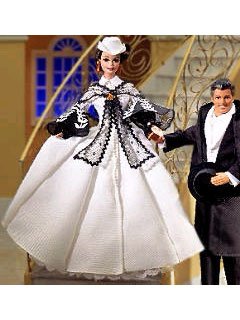 格安即決 映画 風とともに去りぬ スカーレット オハラ バービー ブラック ホワイトドレス 高知インター店 Guayaquilcityfc Com