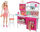 バービーBarbie Stovetop To Tabletop Deluxe Kitchen and Doll Set T8014