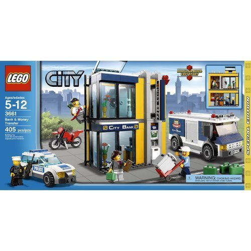 レゴ シティ（売れ筋ランキング） レゴ　シティ - 銀行と現金輸送車- 3661　Lego City Police Bank & Money Transfer