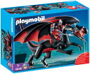 プレイモービル4838　火を噴くブラックドラゴン　playmobil