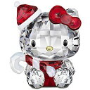 スワロフスキー SWAROVSKI クリスタル フィギュア Hello Kitty Santa (ハローキティ サンタ) Hello Kitty