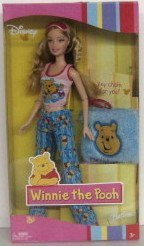 Disney (ディズニー)Winnie The Pooh Barbie(バービー) Doll ドール 人形 フィギュア