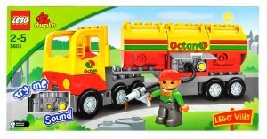 LEGO (レゴ) Duplo (デュプロ) Lego (レゴ) 'Ville 5605 Octan Tanker Truck Set with Sounds ブロック