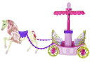 バービーBarbie Princess Charm School Horse And Carriage　　W3895